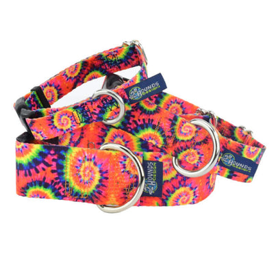 Classic Tie-Dye Dog Collar – EarthStyle 2 Hounds Design