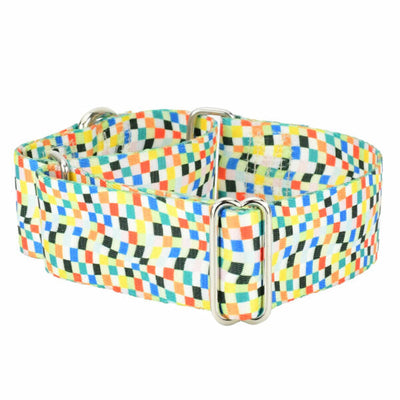 Indy Flag Martingale Dog Collar – EarthStyle 1.5 inch 2 Hounds Design