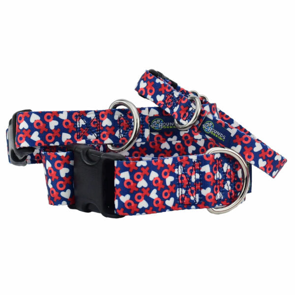 XO Martingale Dog Collar – EarthStyle 2 Hounds Design