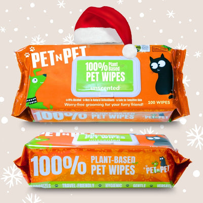 Dog Wipes Cleaning & Deodorizing 100 Count Pet Wipes Pet N Pet ®