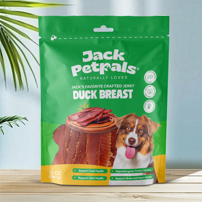 Jack PetPals Handcrafted Jerky Duck Breast Dog Treats (12oz) Dog Treats American Pet Supplies