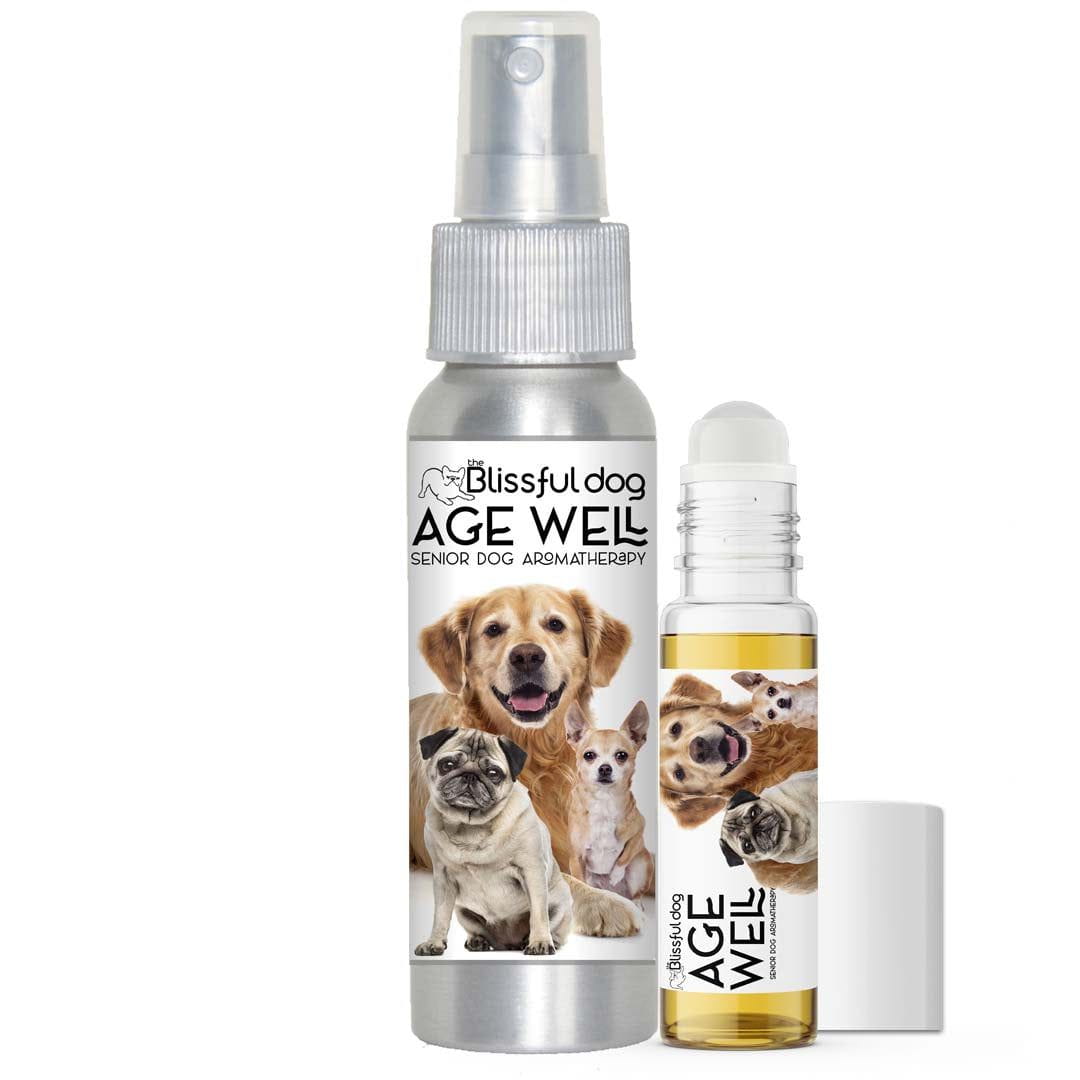 3 Old Friends Age Well Dog Aromatherapy GET BOTH DOG AROMATHERAPY The Blissful Dog