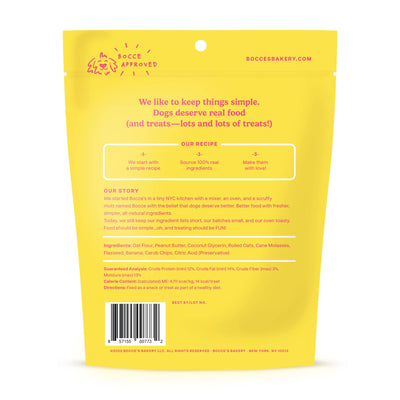 Bocce's Bakery PB-Banana Chip Soft & Chewy Dog Treats 6oz Soft & Chewy Antelope Pets