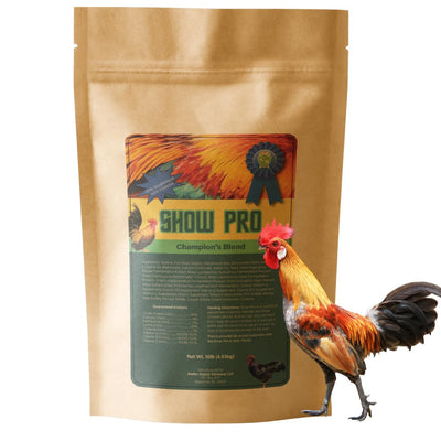 Show Pro Poultry Supplement, 10LB Bag - Boosts Health & Performance for Breeders, Exhibitors Default Title Quailkeeper Quailz.com by Undique LLC