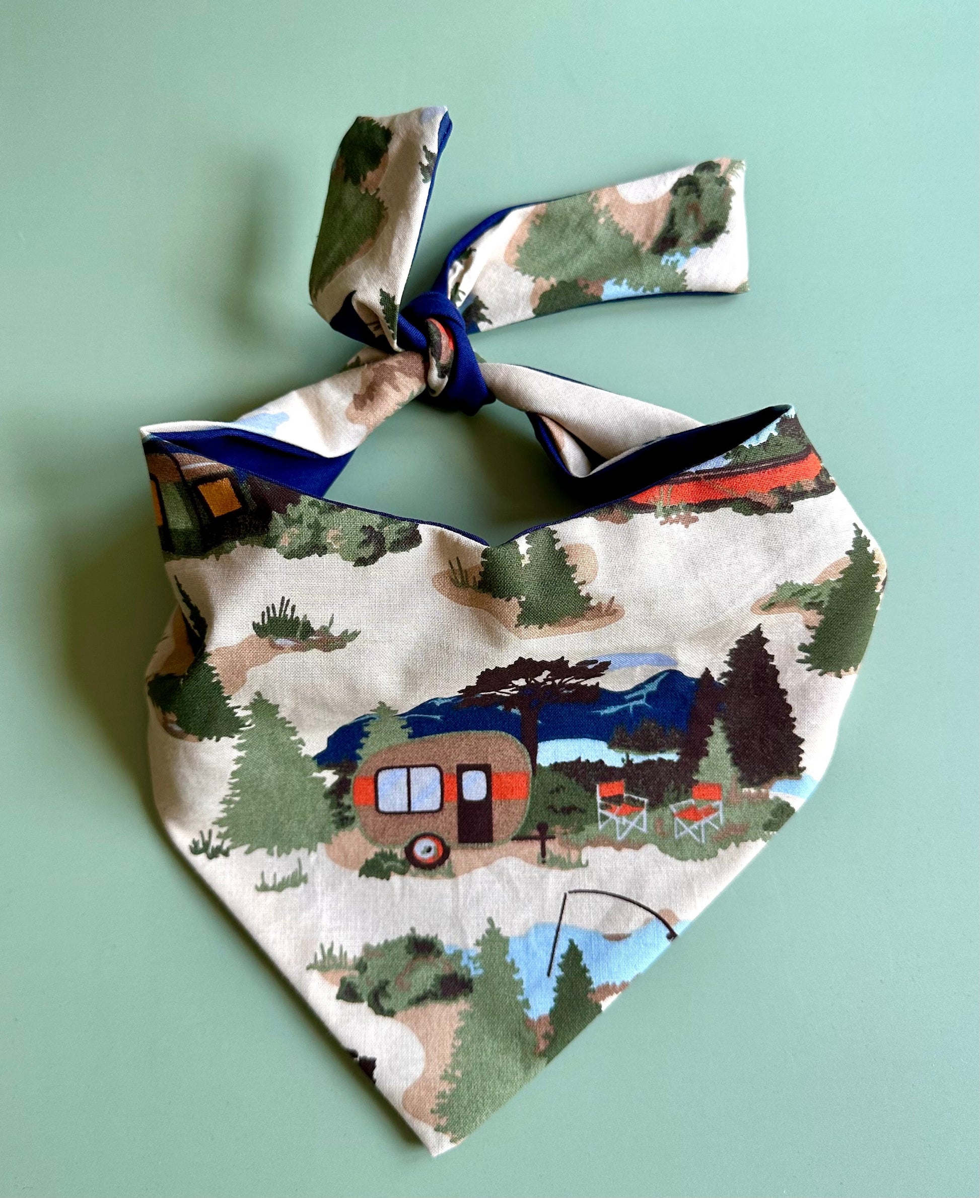 Camping Dog Bandana Dog Bandana Happy Tails Outfitters