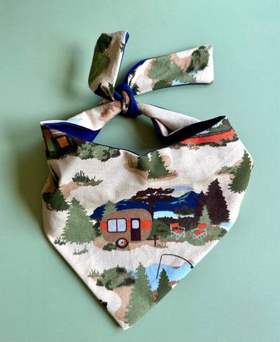 Camping Dog Bandana Dog Bandana Happy Tails Outfitters