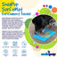 Surf's Up eMat - Small Lickmat for Dogs and Cats | Beach-Themed Design | SodaPup EMAT SodaPup/True Dogs, LLC