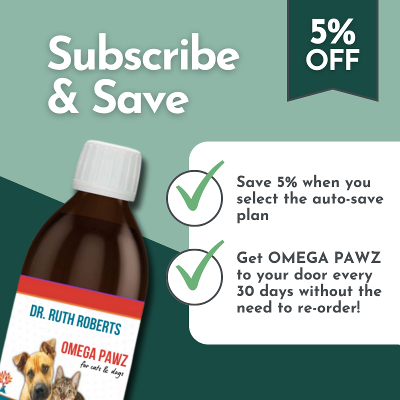 Omega Pawz - Liquid Omega 3 Oil for Dogs and Cats Animals & Pet Supplies Dr. Ruth Roberts