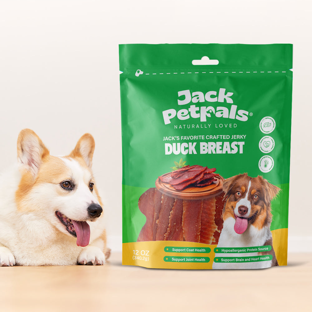 Jack PetPals Handcrafted Jerky Duck Breast Dog Treats (12oz) Dog Treats American Pet Supplies