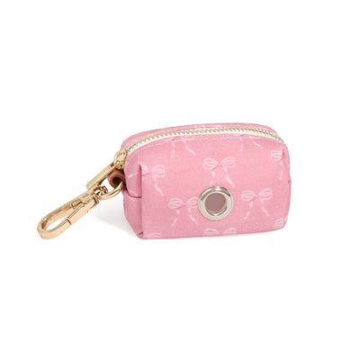 Coquette Pink Waste Bag Holder Pet Waste Bag Dispenser SUNNY TAILS