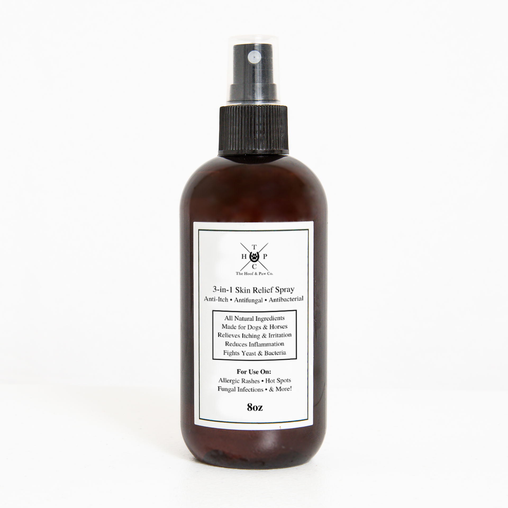 3-in-1 Skin Relief Spray for Dogs & Horses 8oz The Hoof & Paw Co.
