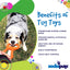 Pop Top Rubber Tug Toy for Interactive Play Rubber Dog Toys SodaPup/True Dogs, LLC