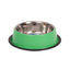 Country Living Set of 2 Ribbed Non-Slip Pet Bowls – Irish Green Ribbed Bowls American Pet Supplies