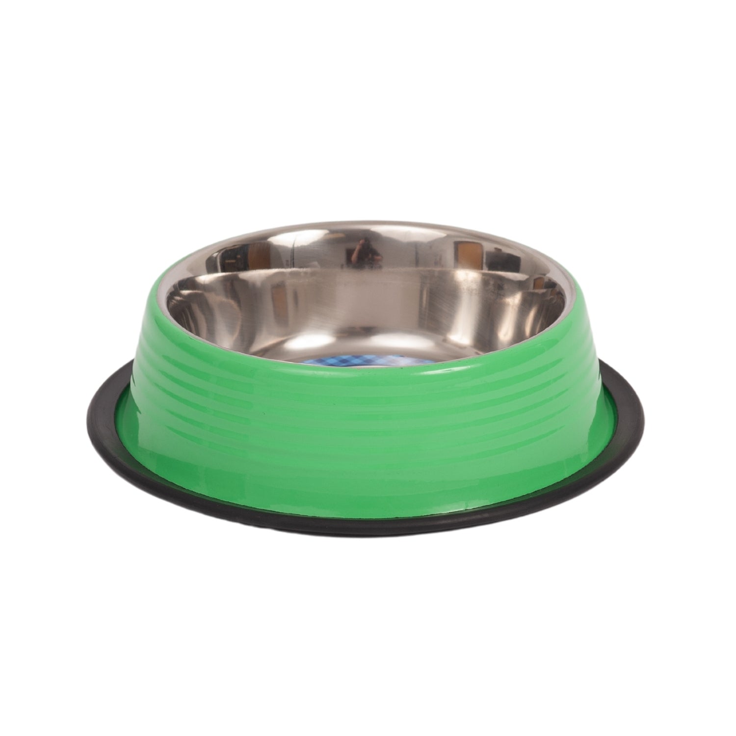 Country Living Set of 2 Ribbed Non-Slip Pet Bowls – Irish Green Ribbed Bowls American Pet Supplies