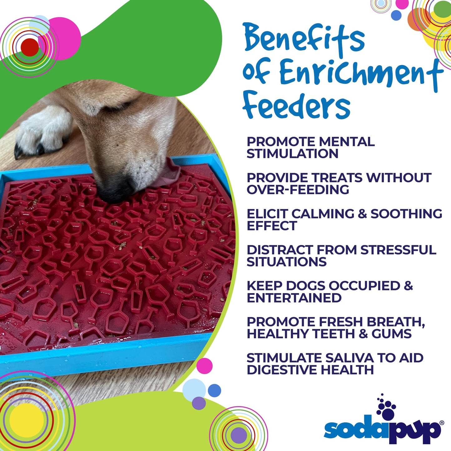 Vino Dog Lick Mat | Wine-Inspired eMat Enrichment Toy | SodaPup EMAT SodaPup/True Dogs, LLC