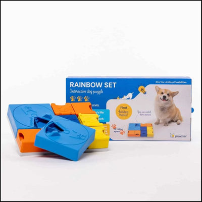 Pawzler Set - Rainbow Enrichment Product SwiftPaws
