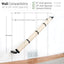 Slanted Cat Scratcher for Wall Onyx Bamboo 4-Tier Single None Cat Scratcher Catastrophic Creations