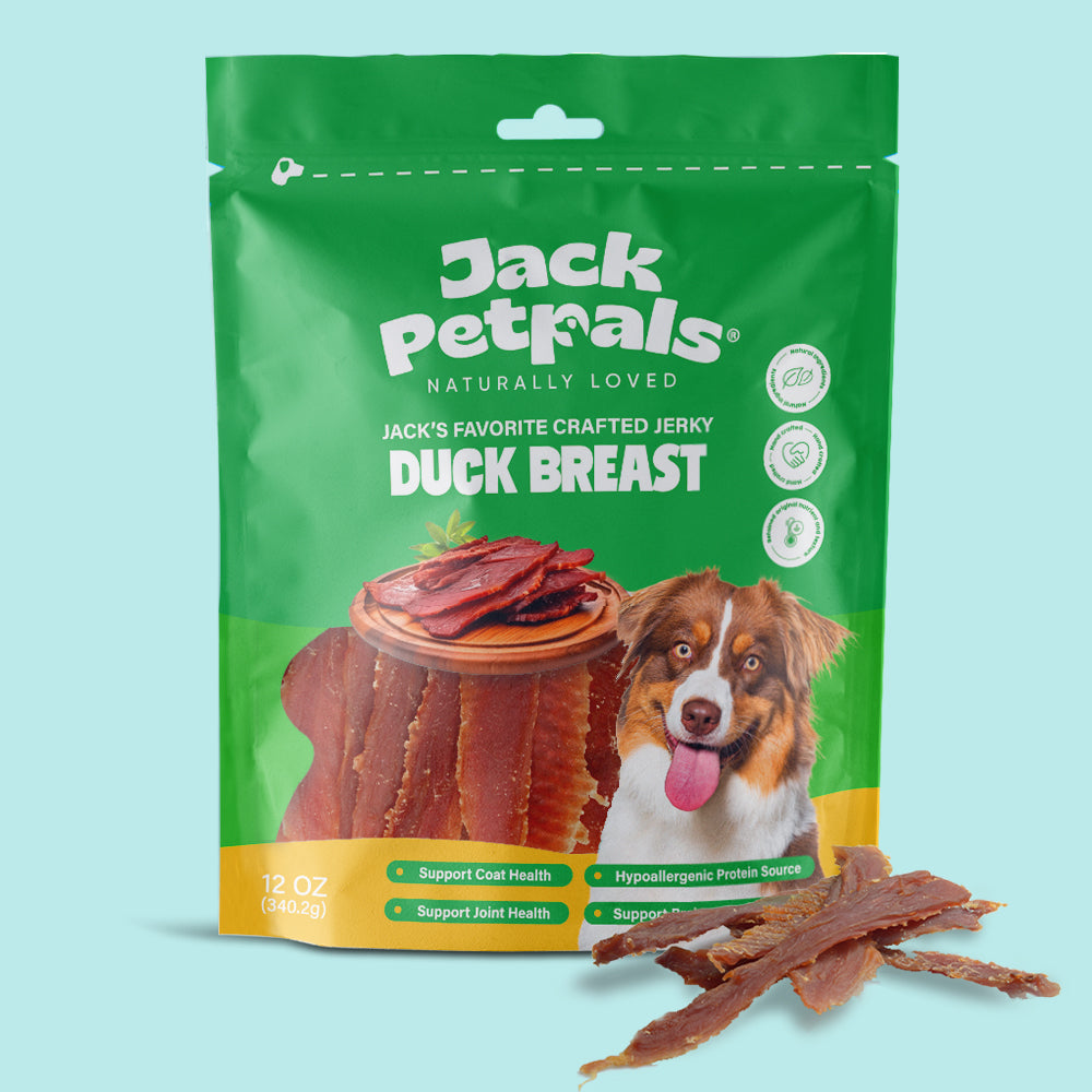 Jack PetPals Handcrafted Jerky Duck Breast Dog Treats (12oz) Dog Treats American Pet Supplies