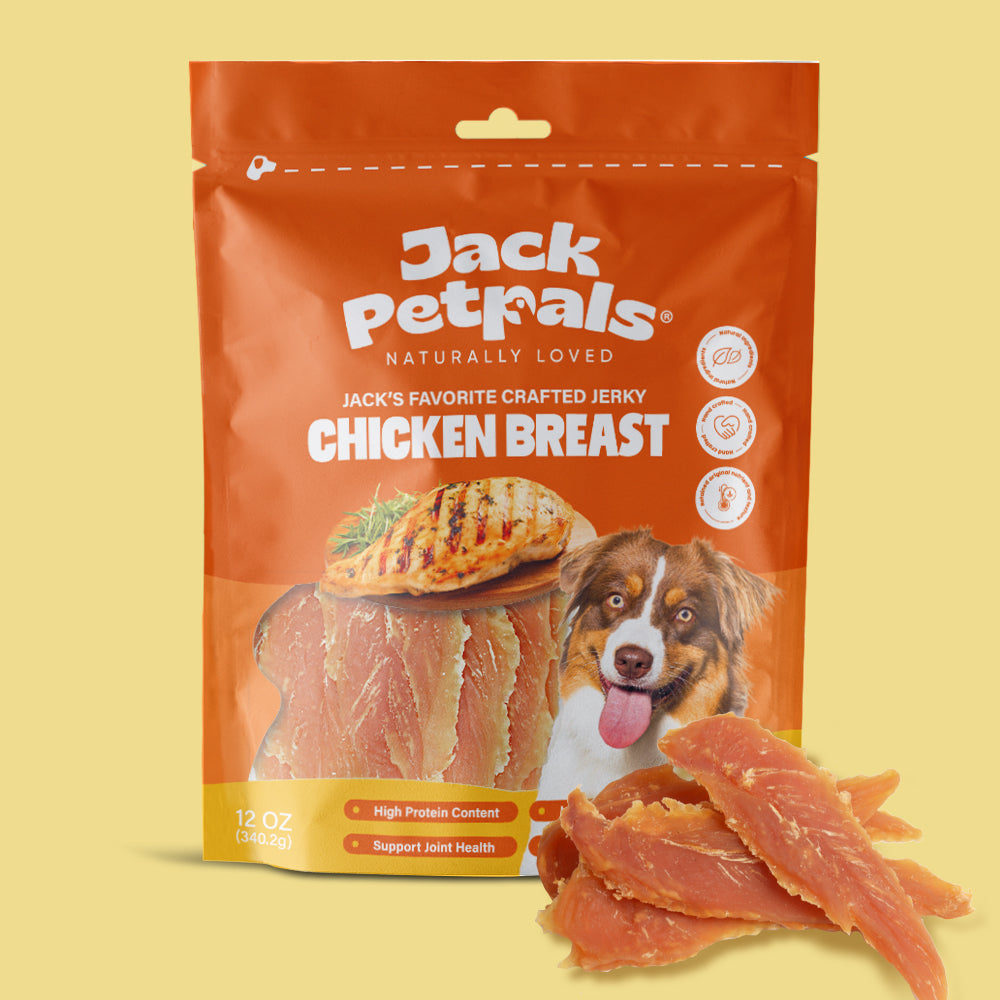 Jack PetPals Handcrafted Jerky Chicken Breast Dog Treats (12oz) Dog Treats American Pet Supplies