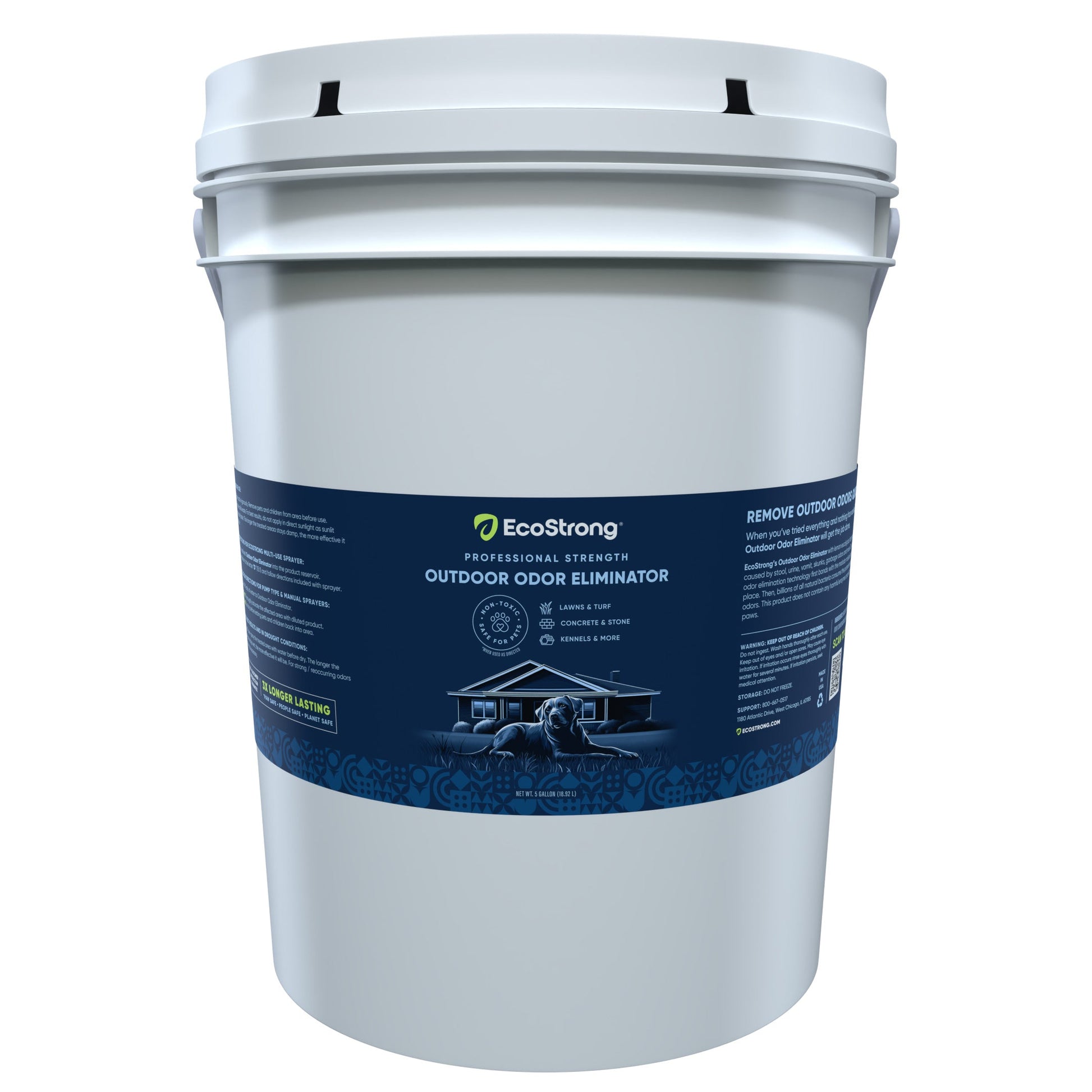 Outdoor Odor Eliminator 5 Gallon Pail Pet & Animal > Outdoor Odor EcoStrong