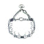 Herm Sprenger - ULTRA-PLUS Training Collar with Center-Plate and Assembly Chain - Comfort-Plus Version - Chrome Dog Training Collar Dogline