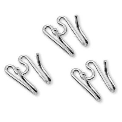 Herm Sprenger - ULTRA-PLUS Training Collar Middle Links for Lengthening (3-Pack) - Stainless Steel 3-pack - Gauge 4.0mm x 2" (5cm) Dog Training Collar Dogline