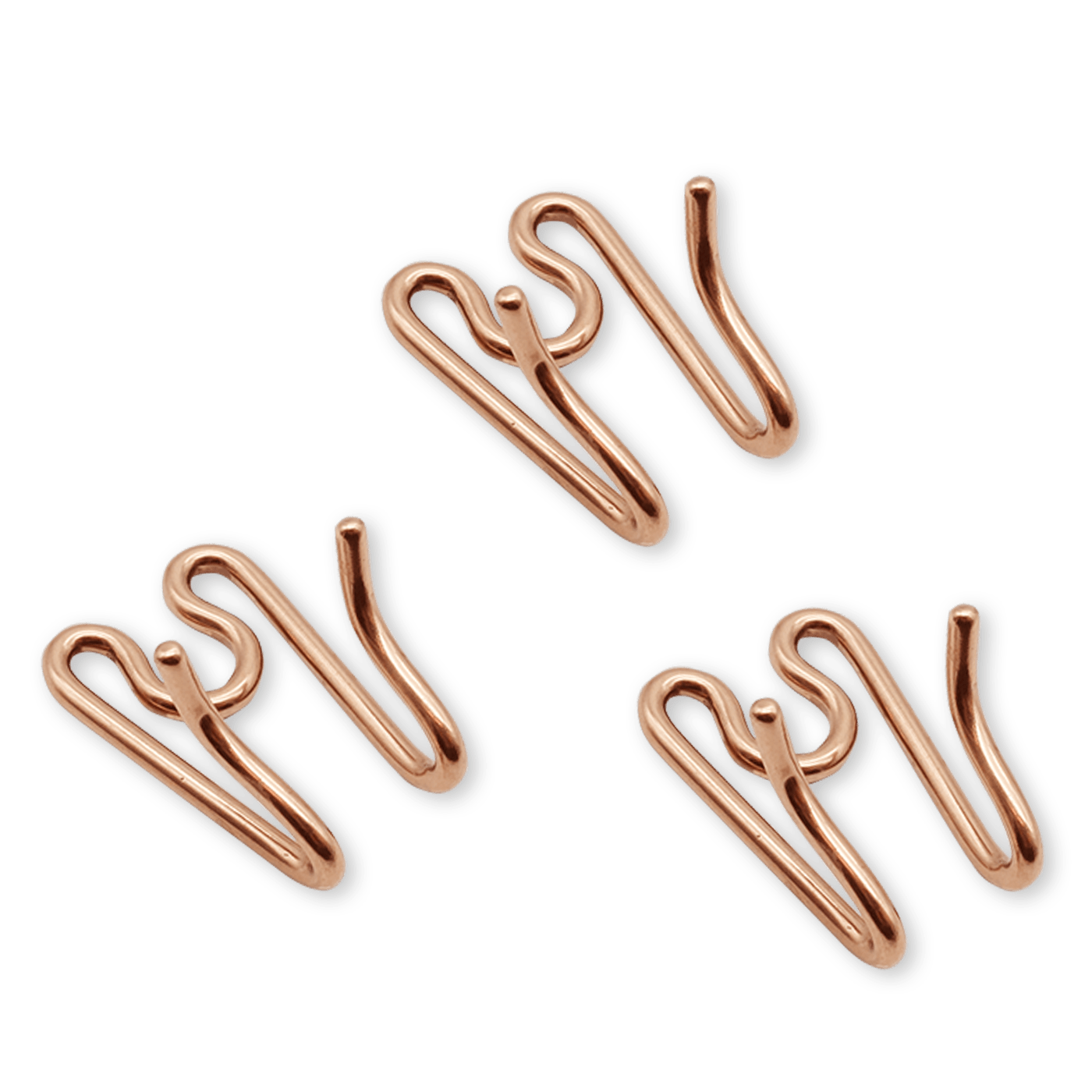 Herm Sprenger - ULTRA-PLUS Training Collar Middle Links for Lengthening (3-Pack) - Curogan 3-pack - Gauge 4.0mm x 2" (5cm) Dog Training Collar Dogline