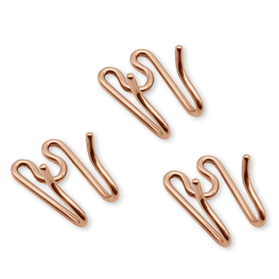 Herm Sprenger - ULTRA-PLUS Training Collar Middle Links for Lengthening (3-Pack) - Curogan 3-pack - Gauge 4.0mm x 2" (5cm) Dog Training Collar Dogline