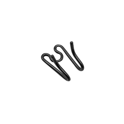 Herm Sprenger - Extra Links for Lengthening - Micro Prong - Black Stainless steel, 1.5 mm 1 piece Gauge 1.5 mm x 0.8" (2cm) Dog Training Collar Dogline