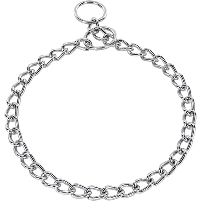 Herm Sprenger - Slide Chain Collar - Chrome Collars, Choke Chain Dog Collars Dogline