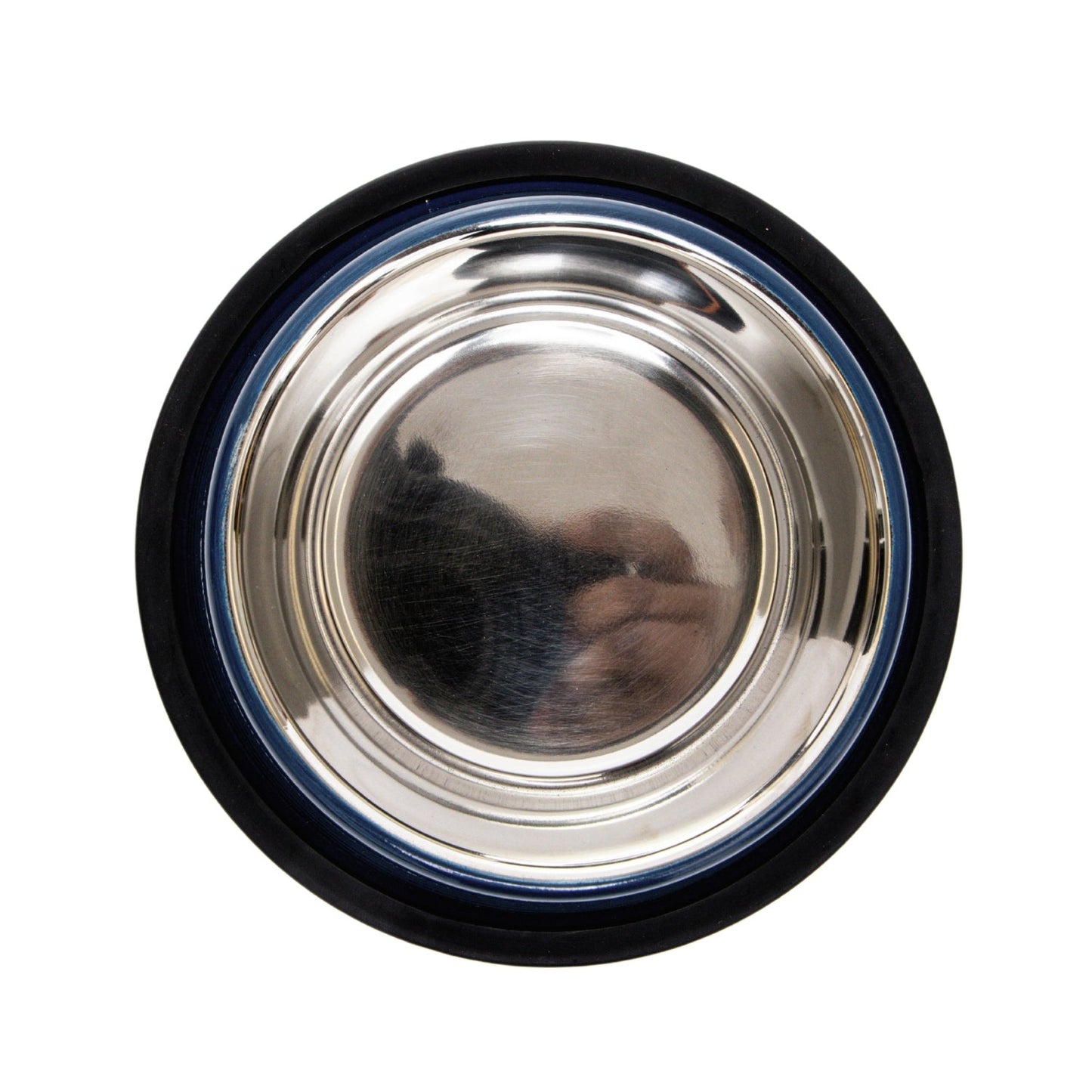 Country Living Set of 2 Ribbed Non-Slip Pet Bowls – Poseidon Blue Ribbed Bowls American Pet Supplies