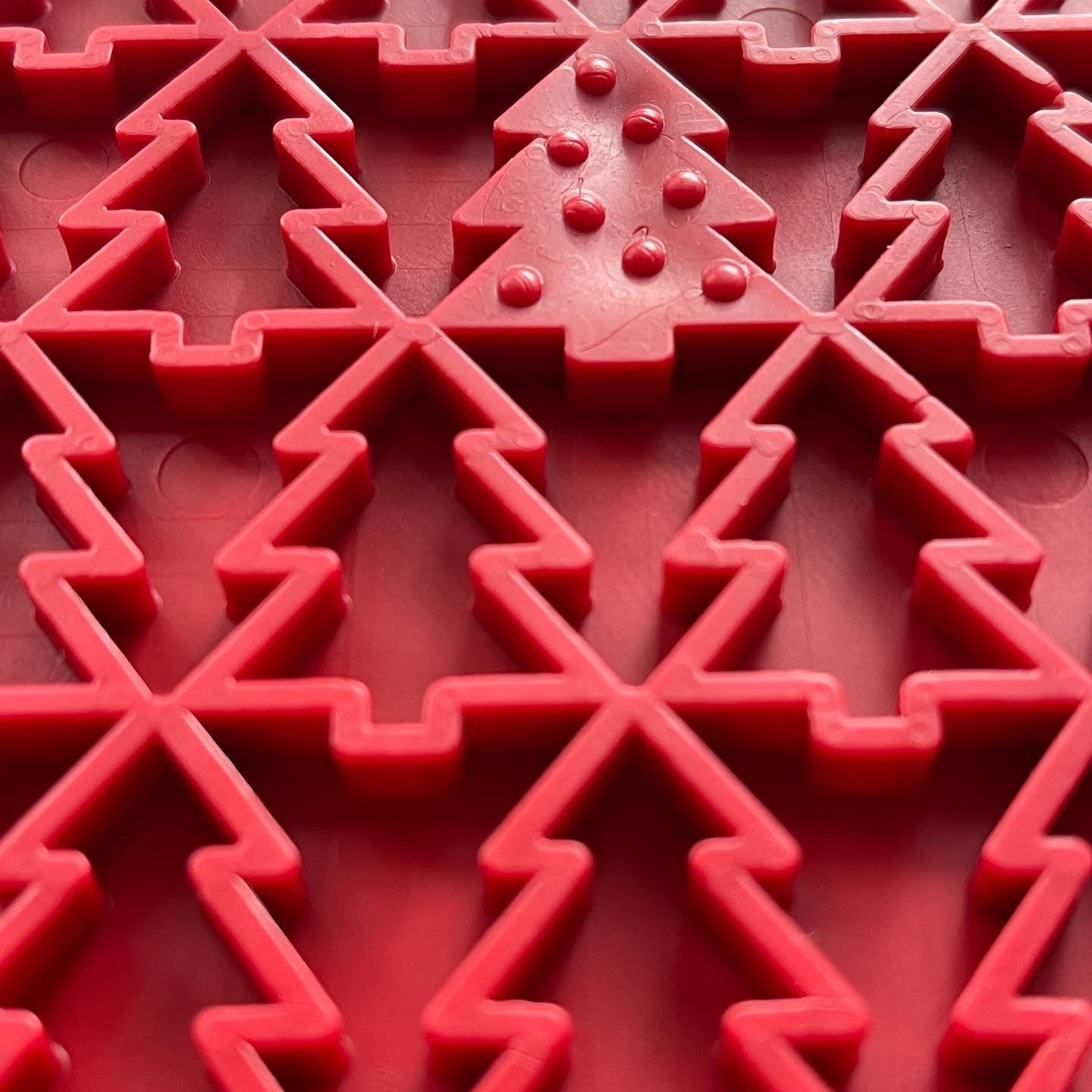 "Peace" Christmast Tree Dog Lick Mat | eMat Enrichment Lick Mat | SodaPup EMAT SodaPup/True Dogs, LLC