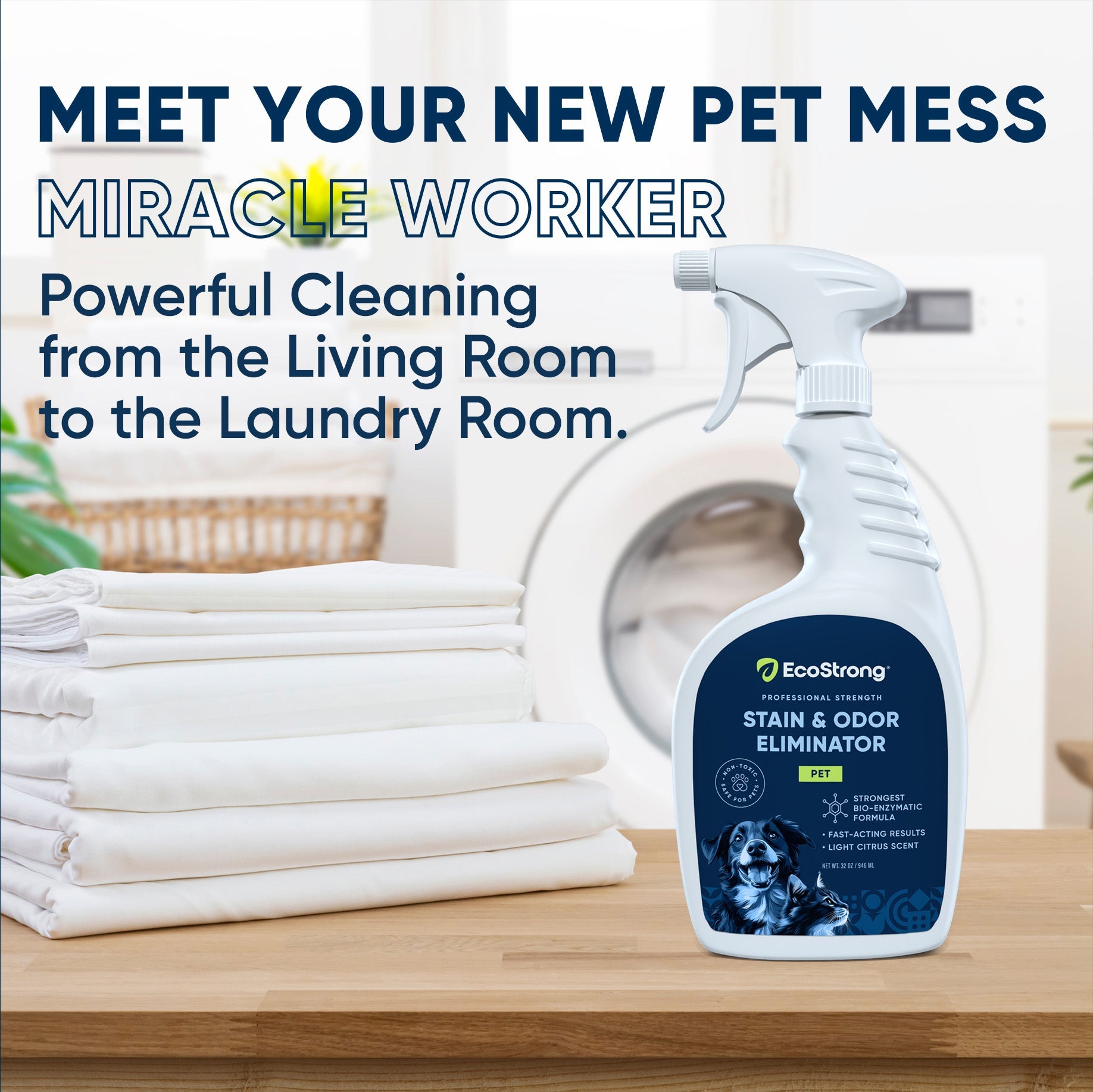 Pet Stain and Odor Eliminator Pet & Animal > Pet Stain & Odor EcoStrong