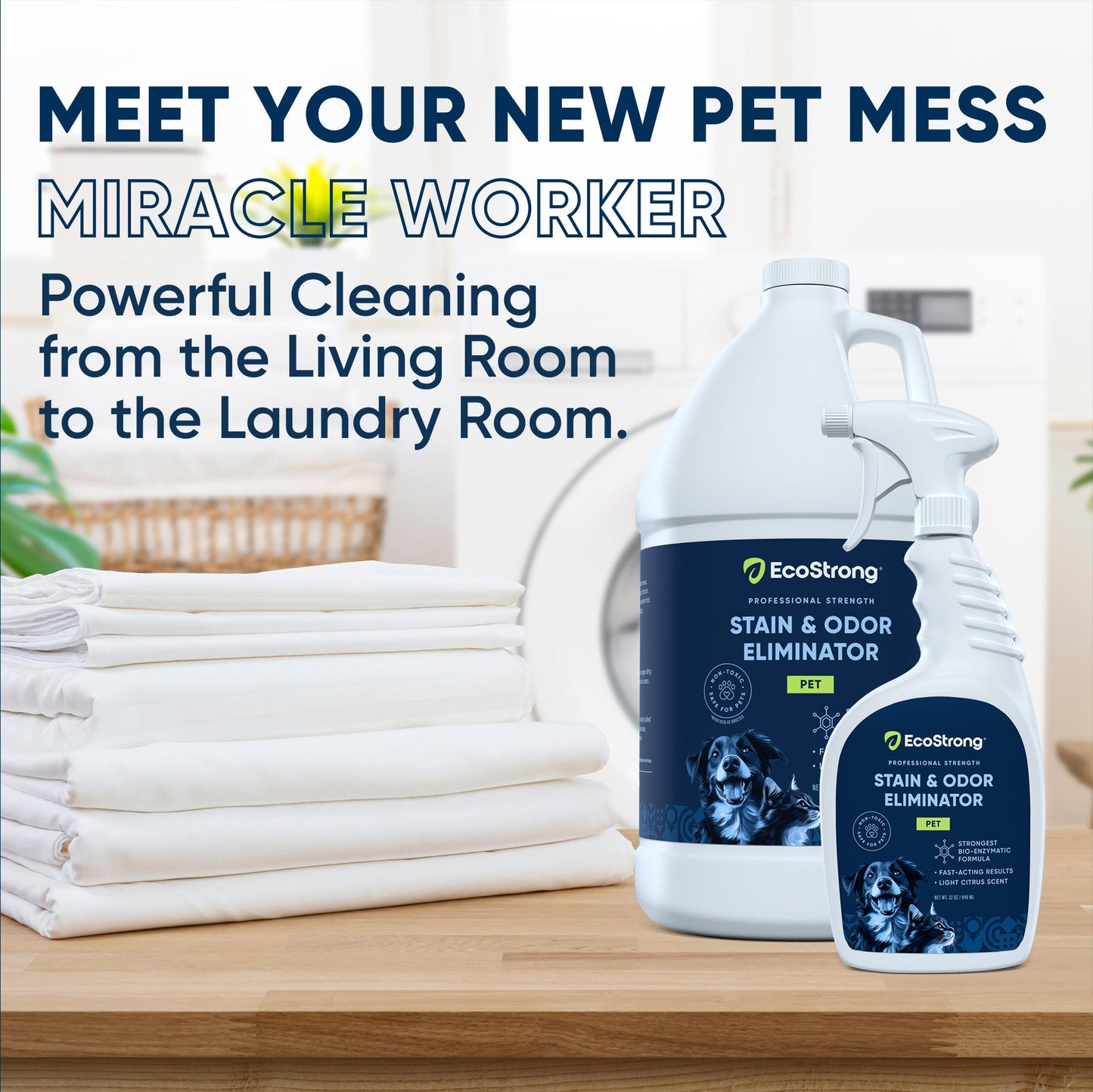 Pet Stain and Odor Eliminator Pet & Animal > Pet Stain & Odor EcoStrong