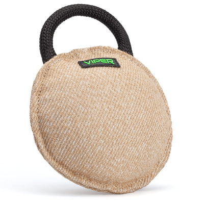 Viper Jute Round Bite Pillow Round Jute Bite Pillow Dog Toys Dogline