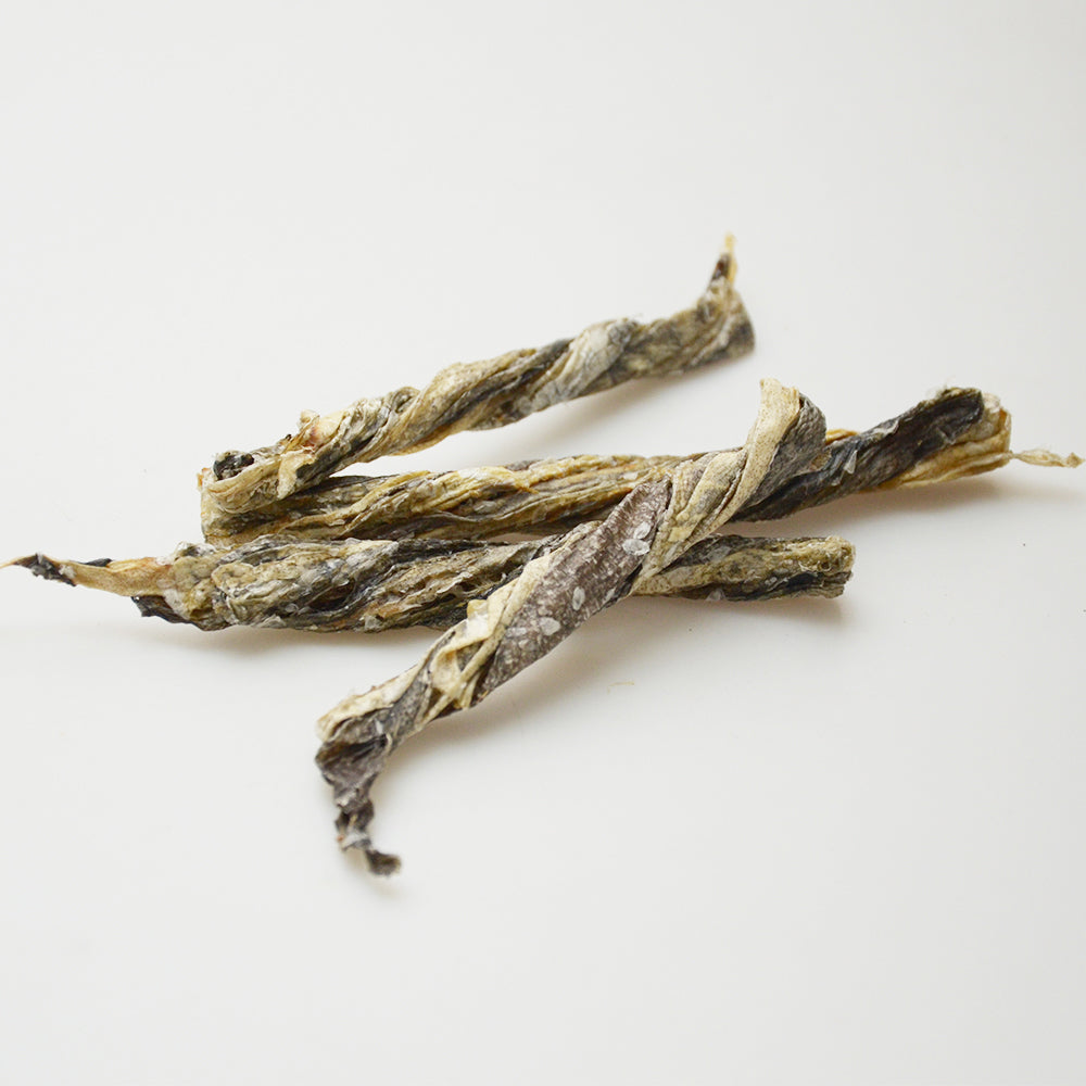 Jack PetPals Seafood Feast Codfish Skin Treat Chews (6oz) Dog Treats American Pet Supplies