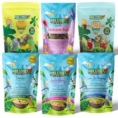 Parrot Food Super-Pack Bird Food Bird Street Bistro