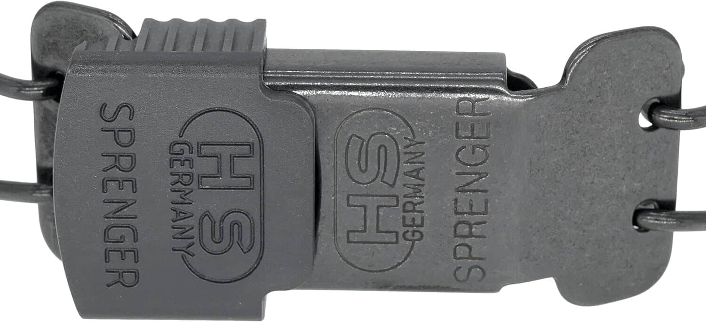 Herm Sprenger - ClicLock Jacket - Black Dog Training Collar Dogline