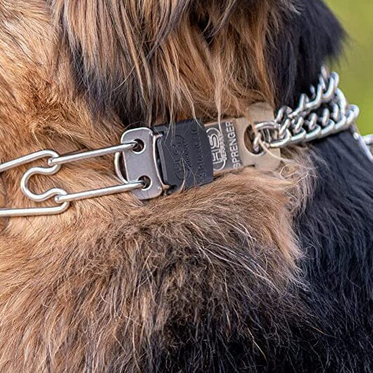 Herm Sprenger - ClicLock Jacket - Black Dog Training Collar Dogline