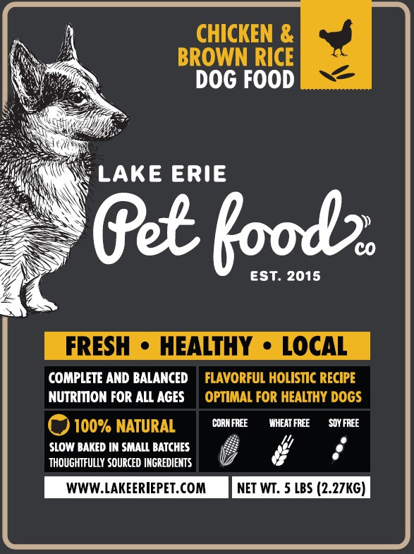 Chicken & Brown Rice Dog Food Chief’s Treats and Pet Supplies