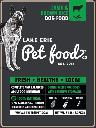 Lamb & Brown Rice Dog Food Chief’s Treats and Pet Supplies