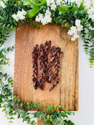 Lamb Pizzle 3 oz (braided) Naked Beasts