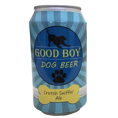good boy dog beer crotch sniffin' ale food topper broth
