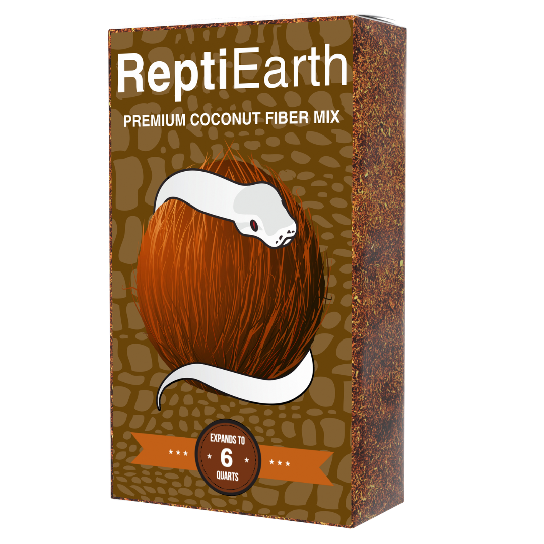 ReptiEarth Fine Coconut Fiber Mix; Ready to Use 6 Quart Substrate ReptiChip LLC