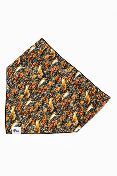 Foxes in Fall Dog Bandana Dog Bandana Aria the Fox
