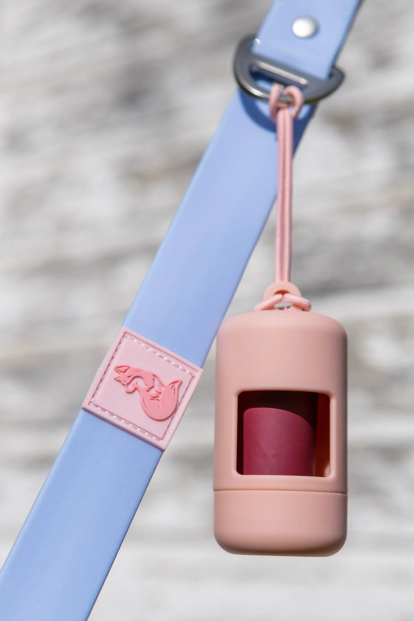 English Rose Waste Bag Dispenser Pet Waste Bag Dispenser Aria the Fox