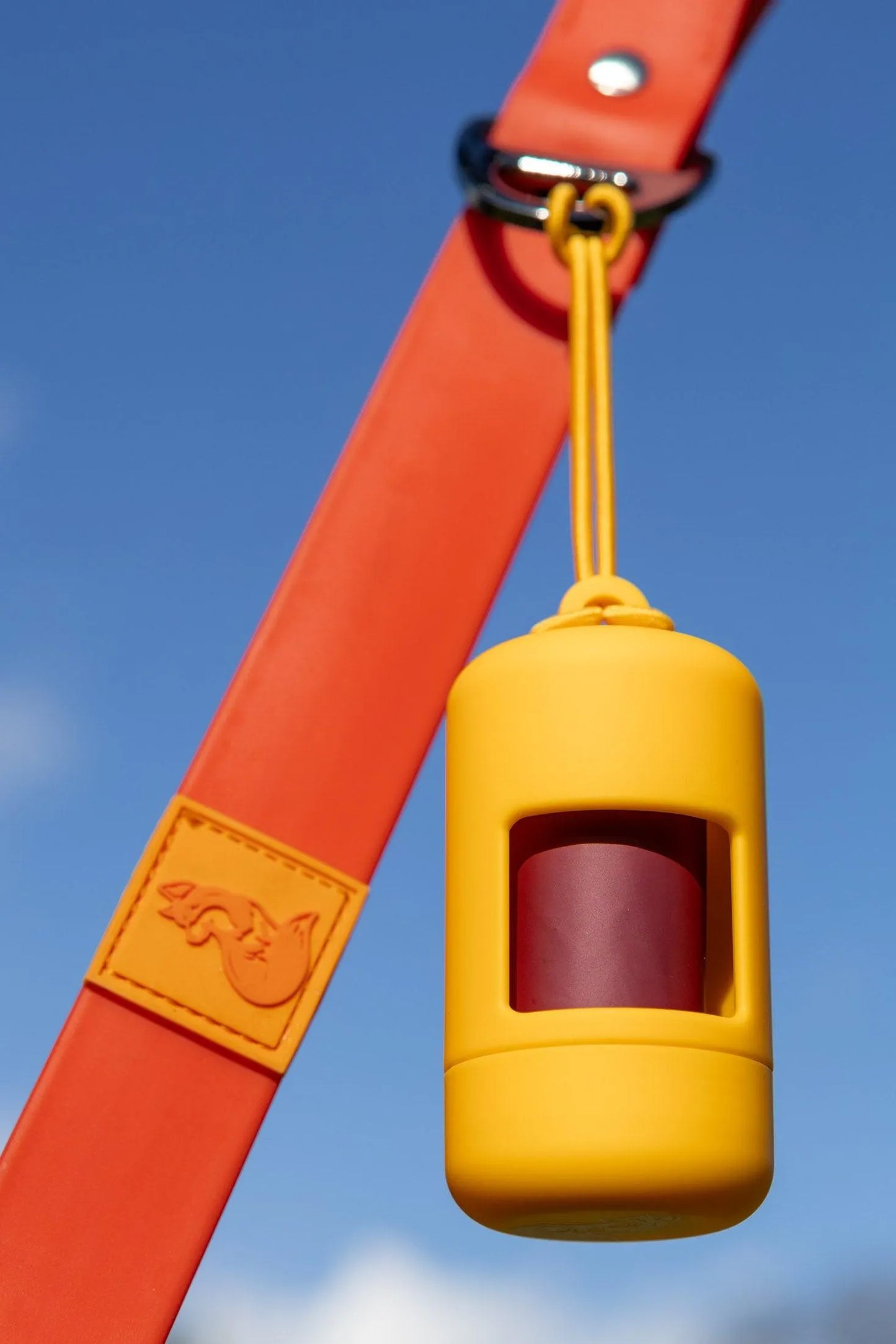 Marigold Waste Bag Dispenser Pet Waste Bag Dispenser Aria the Fox