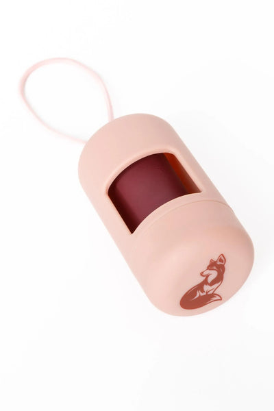 English Rose Waste Bag Dispenser Pet Waste Bag Dispenser Aria the Fox