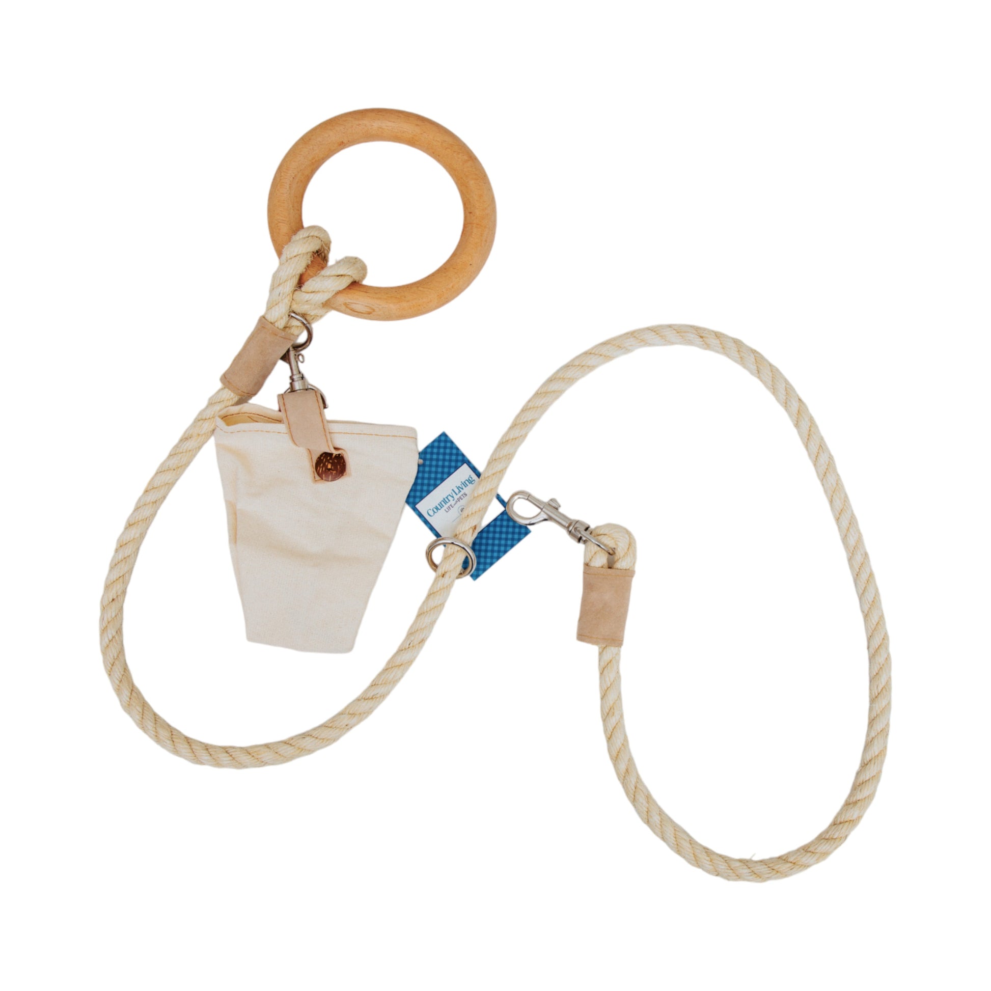 Country Living Carbon Neutral Dog Leash with Small Storage Bag Pet Leashes American Pet Supplies