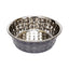 Country Living Set of 2 Hammered Stainless Steel Dog Bowls – Black Pearl Bowl American Pet Supplies